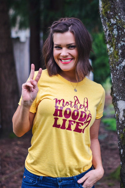 Mother HOOD LIFE™ Retro Mustard Tee