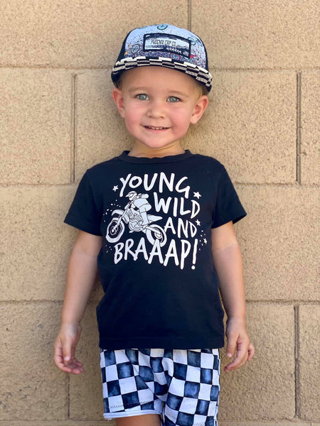 Young, Wild & BRAAAP Tee