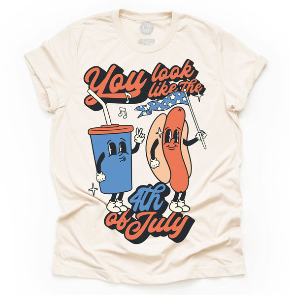 You Look Like the 4th of July Unisex Adult Tee