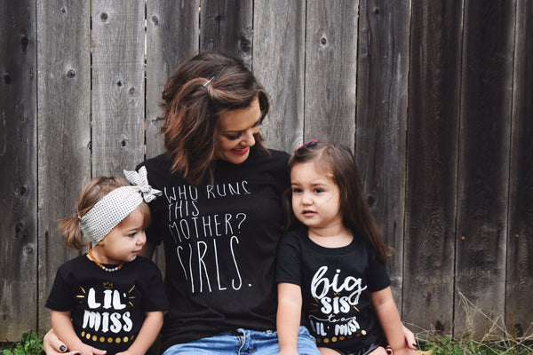 Who Runs This Mother? GIRLS -Adult Unisex Tee