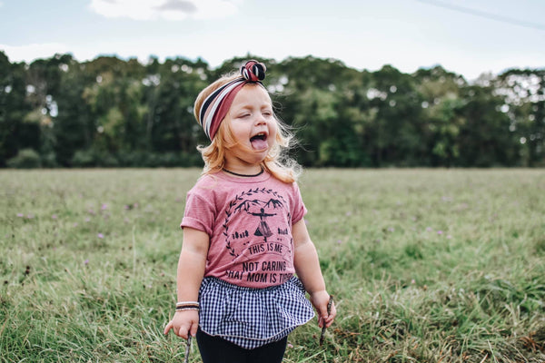 This is Me Not Caring That Mom's Tired Tee