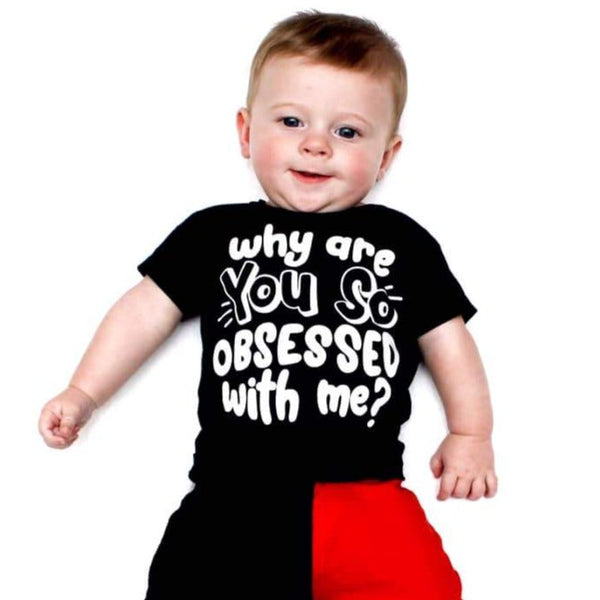 Why Are you So Obsessed with Me? Kids Tee