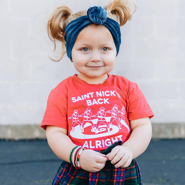 Saint Nick's Back Alright Kids Tee/Raglan