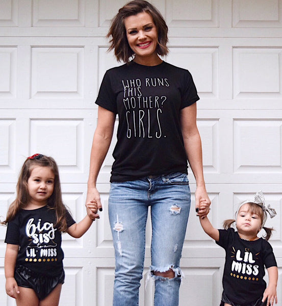 Who Runs This Mother? GIRLS -Adult Unisex Tee