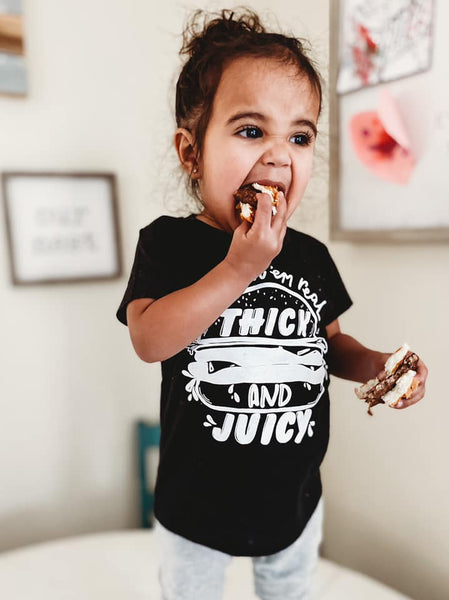 THICK & JUICY Hamburger Tee