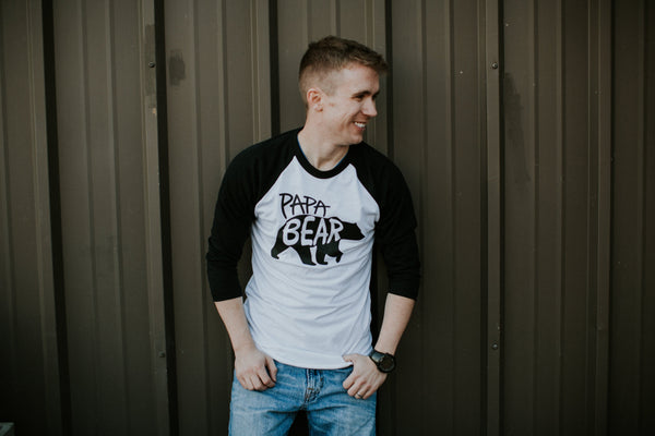 PAPA BEAR Baseball Tee
