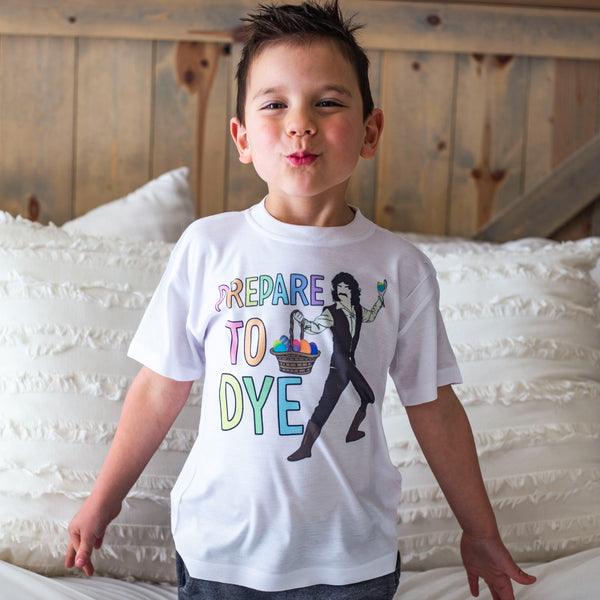 Prepare to Dye Kids Unisex Tee