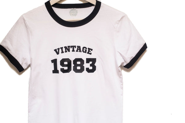 Vintage Year Ringer Tee