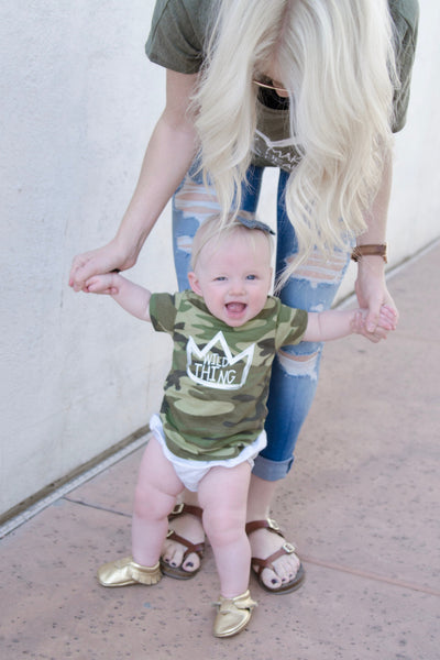 WILD THING Camo Tee