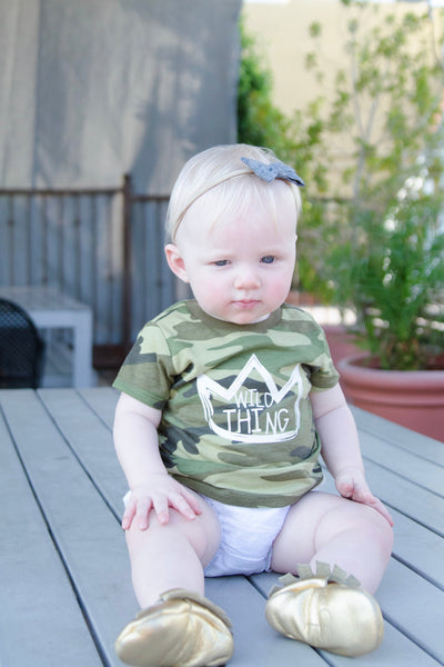 WILD THING Camo Tee