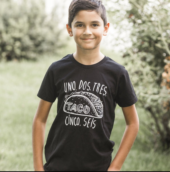 TACO Cinco Seis Kids Tee