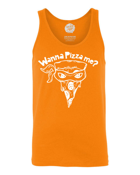 Pizza Me Adult Triblend Unisex Tank