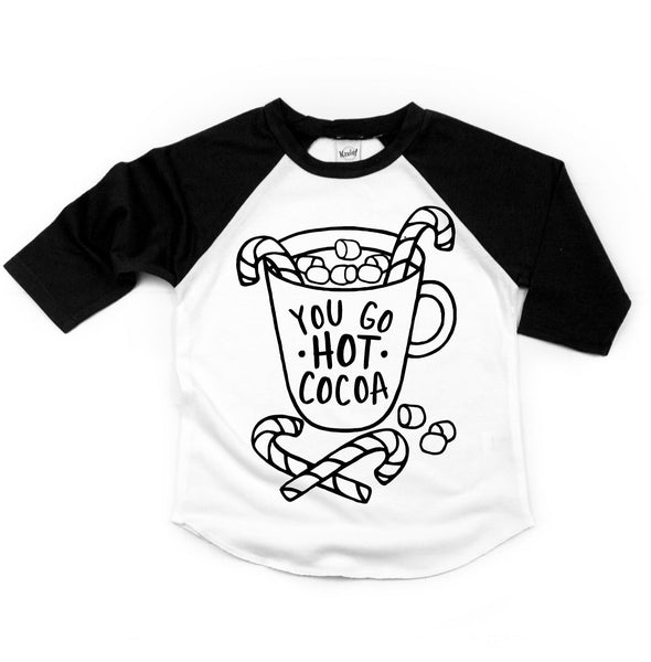 You Go Hot Cocoa Kids Tee/Raglan