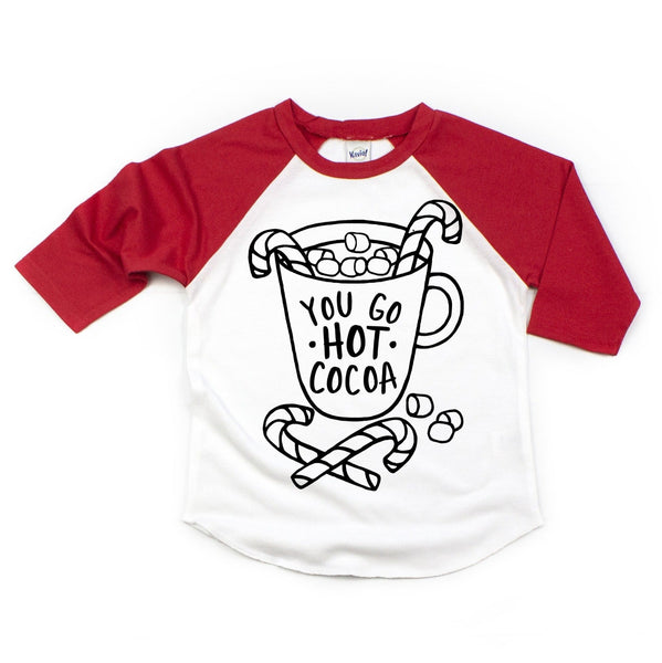 You Go Hot Cocoa Kids Tee/Raglan