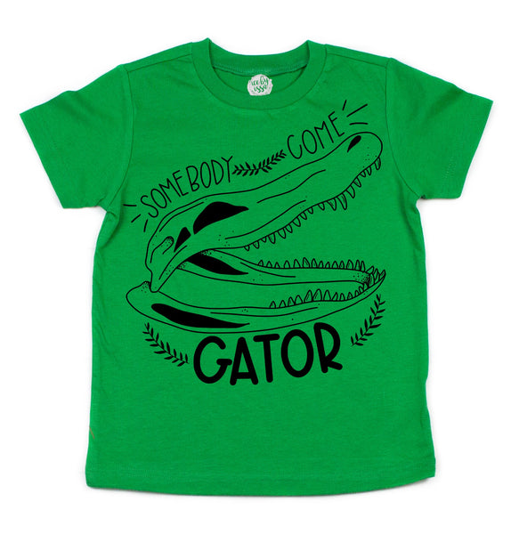 Somebody Come Gator Kids Tee