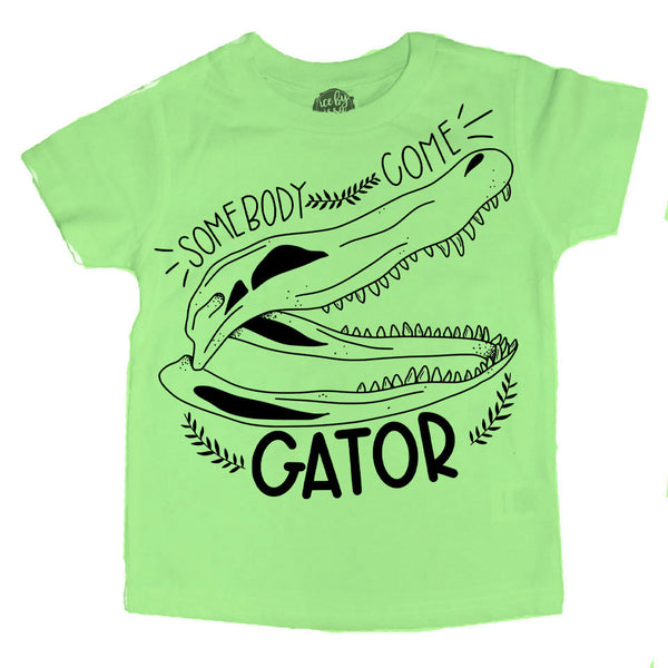 Somebody Come Gator Kids Tee