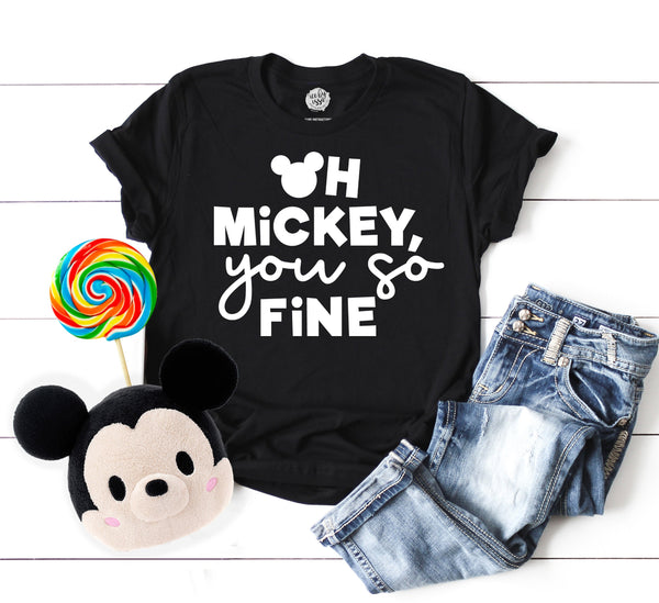 Oh Mickey Adult Unisex Tee