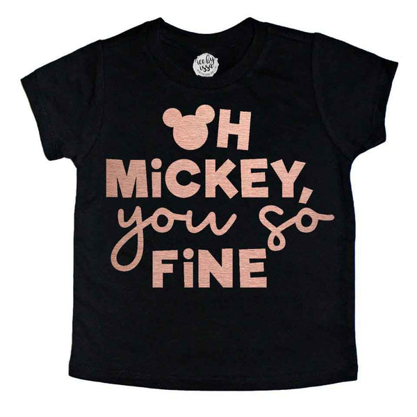 Oh Mickey You so Fine Kids Tee