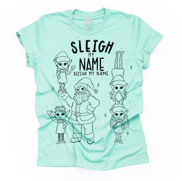 Sleigh My Name Unisex Adult Tee