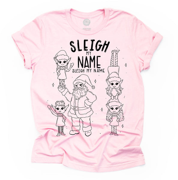 Sleigh My Name Unisex Adult Tee