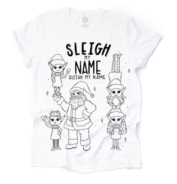 Sleigh My Name Unisex Adult Tee