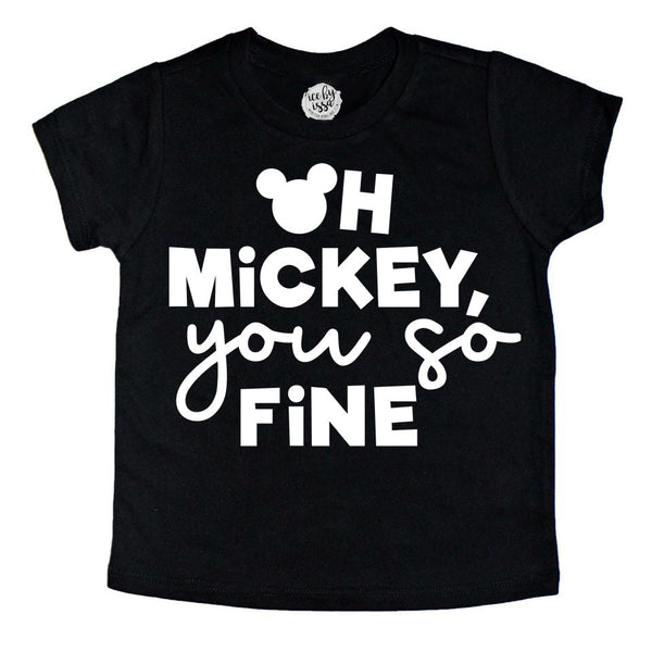 Oh Mickey You so Fine Kids Tee