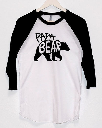 PAPA BEAR Baseball Tee