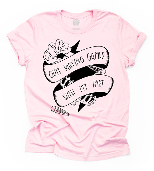 Quit Playing Games with my Part Adult Unisex Tee