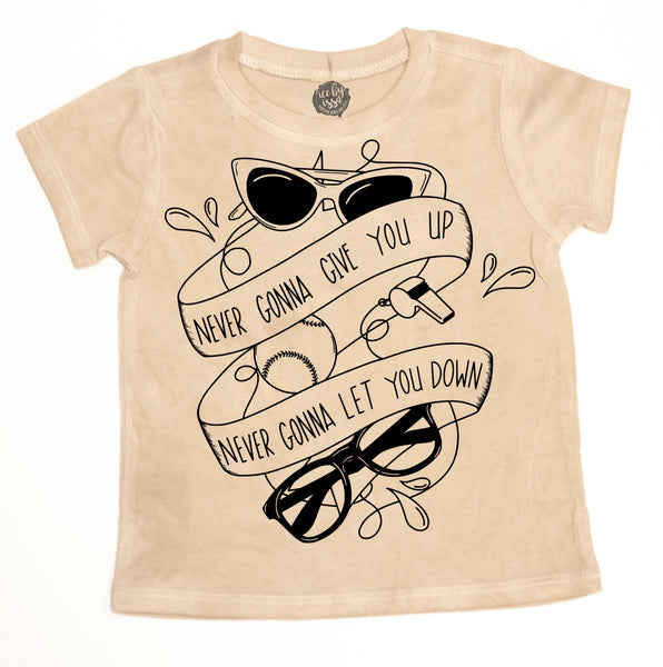 Never Gonna Let You Down Kids Tee