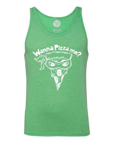 Pizza Me Adult Triblend Unisex Tank