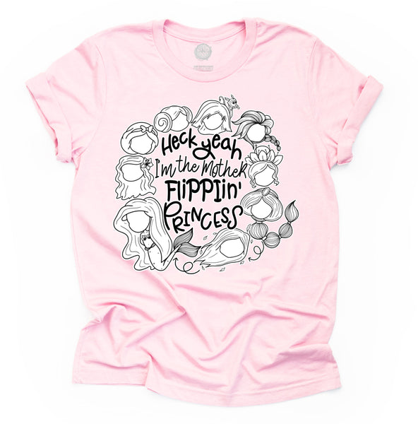 Mother Flippin' Princess Adult Tee/Tank