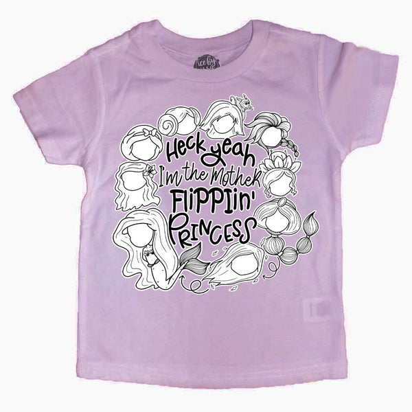 Mother Flippin' Princess Kids Tank/Tee