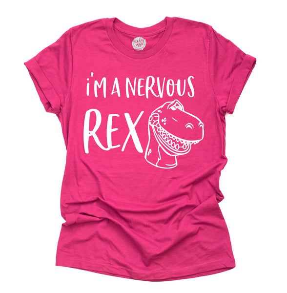 Nervous Rex Unisex Tee