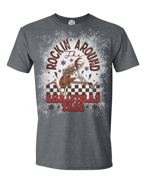 Rockin' Around the Christmas Tree Unisex Adult Tee