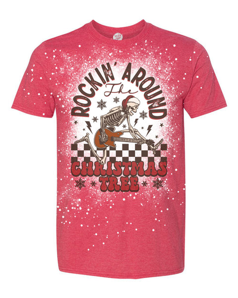 Rockin' Around the Christmas Tree Unisex Adult Tee