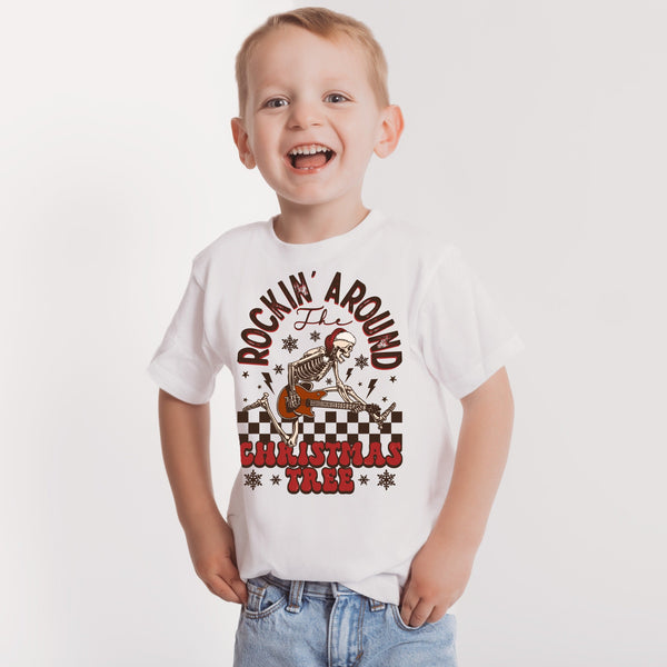 Rockin' Around the Christmas Tree Kids Tee