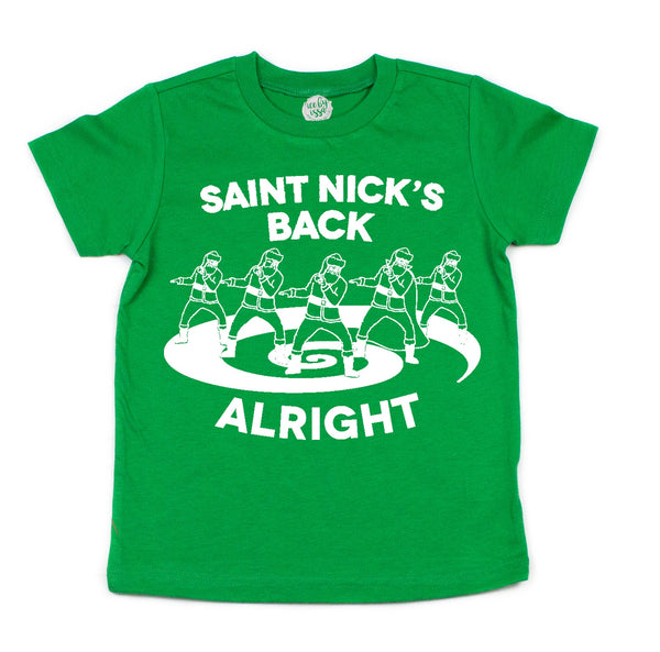 Saint Nick's Back Alright Kids Tee/Raglan