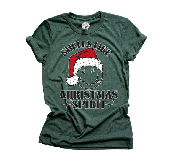 Smells Like Christmas Spirit Unisex Adult Tee