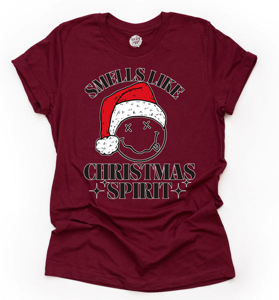 Smells Like Christmas Spirit Unisex Adult Tee