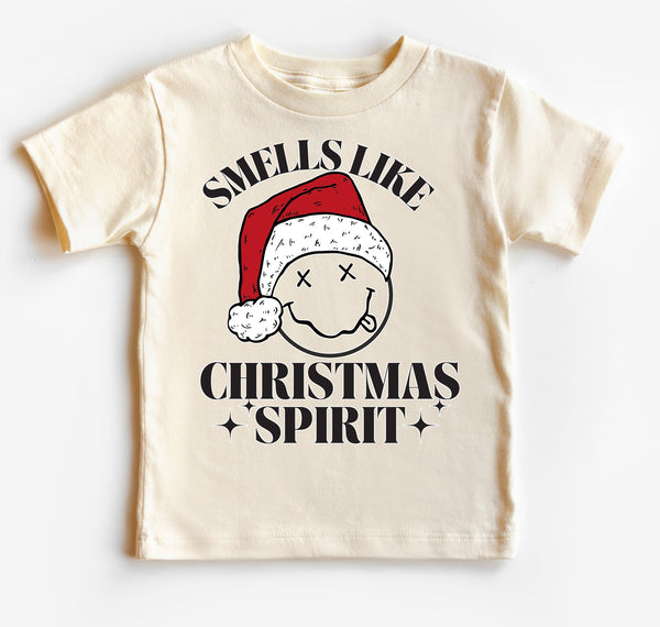 Smells Like Christmas Spirit Kids Tee