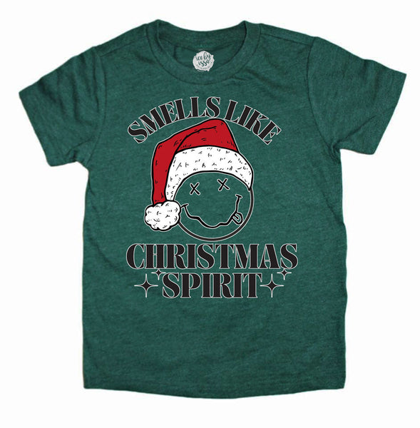 Smells Like Christmas Spirit Kids Tee