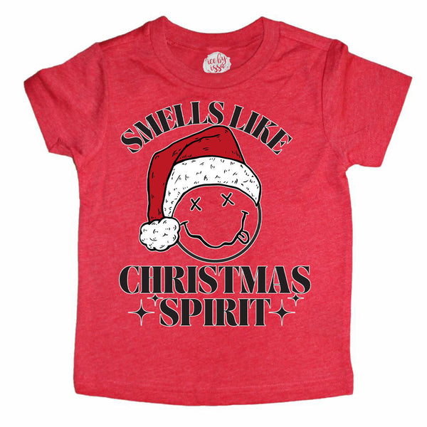 Smells Like Christmas Spirit Kids Tee