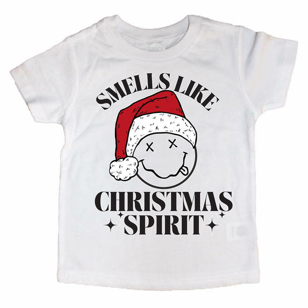 Smells Like Christmas Spirit Kids Tee