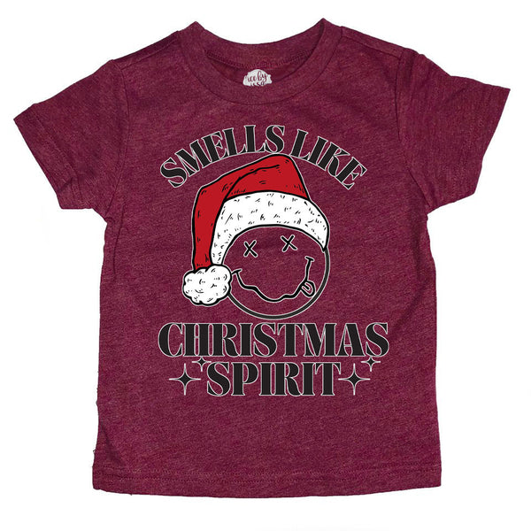 Smells Like Christmas Spirit Kids Tee