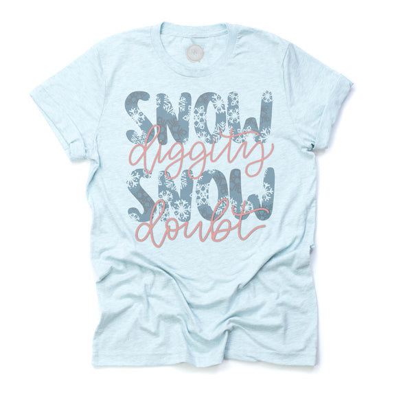 Snow Diggity Adult Unisex Tee