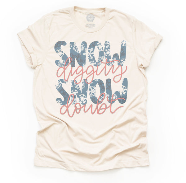 Snow Diggity Adult Unisex Tee