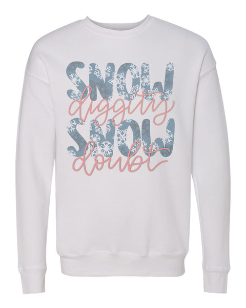 Snow Diggity Unisex Adult Pullover