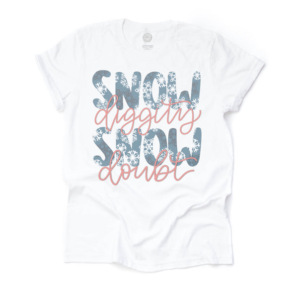 Snow Diggity Adult Unisex Tee