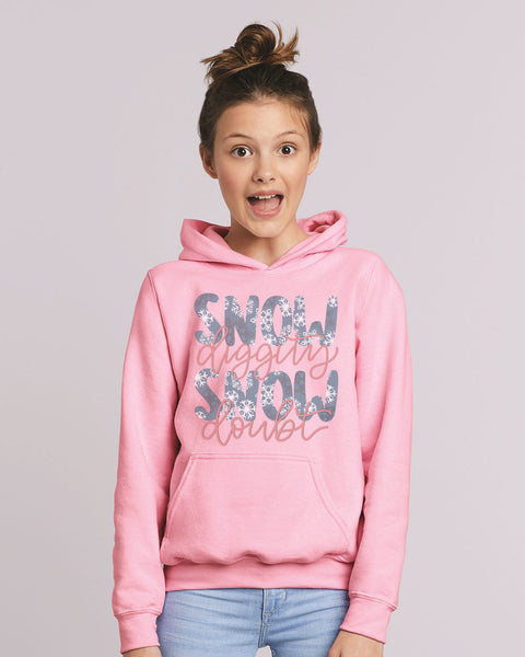 Snow Diggity Kids Hoodie Sweatshirt