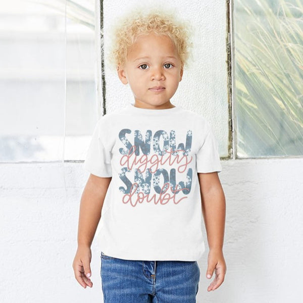 Snow Diggity Kids Unisex Tee